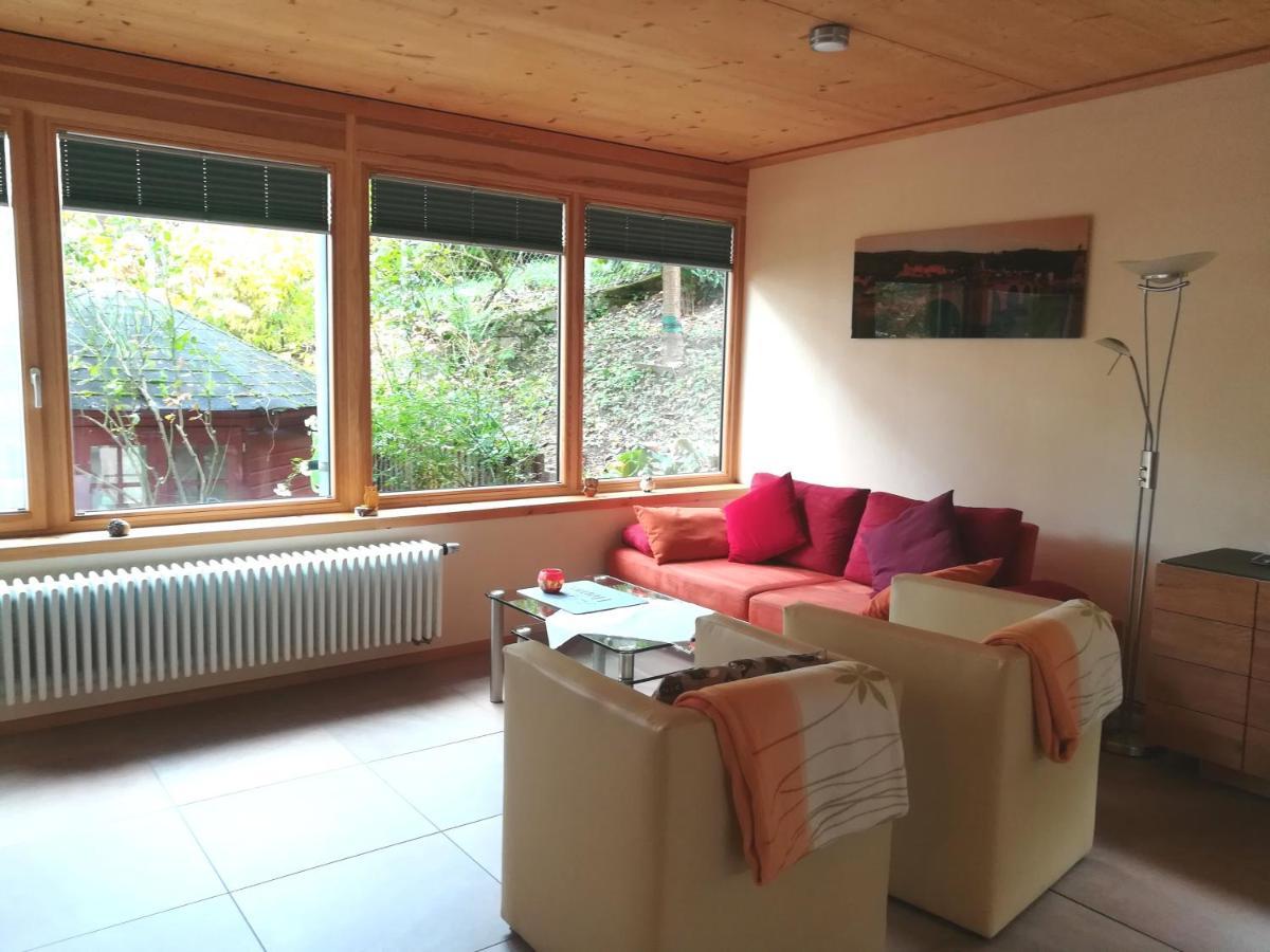 Nichtraucherferienwohnung-Neckarblick Ze-2022-74-Wz-118A Heidelberg Bagian luar foto